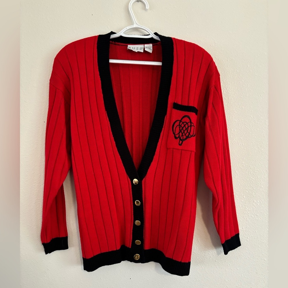Vintage Russ Cardigan Sweater‎